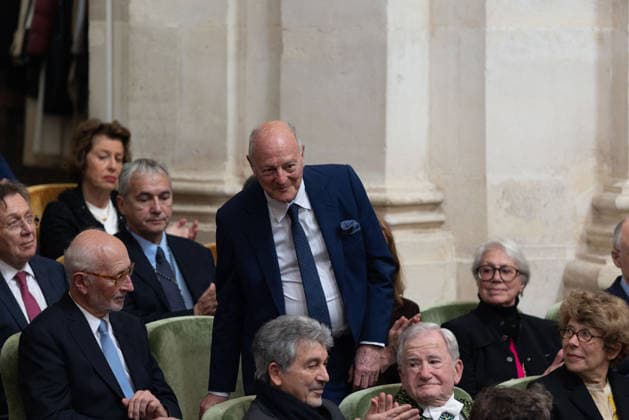 French multi-star chef Guy Savoy has just been officially installed as a member of the Académie des Beaux Arts A ceremony that took place under the dome of the Institut de France, in Paris, France, on May 20, 2026 This is the first time a chef has joined the prestigious institution Julien Sarkissian Bestimage French chef Guy Savoy during his investiture ceremony at the Académie des Beaux Arts in Paris, France, on May 20, 2026 Paris France  Copyright: xJulienxSarkissianx xBestimagexJulienxSarkissianx xBestimagex