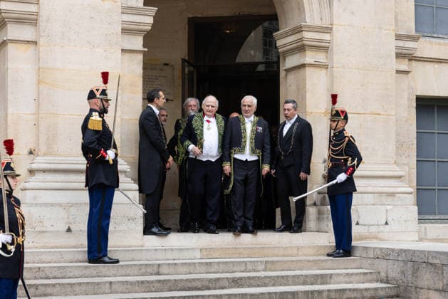 Guy Savoy, French multi-star chef Guy Savoy, has just been officially installed as a member of the Académie des Beaux Arts A ceremony that took place under the dome of the Institut de France, in Paris, France, on May 20, 2026 This is the first time a chef has joined the prestigious institution Julien Sarkissian Bestimage French chef Guy Savoy during his investiture ceremony at the Académie des Beaux Arts in Paris, France, on May 20, 2026 Paris France  Copyright: xJulienxSarkissianx xBestimagexJulienxSarkissianx xBestimagex