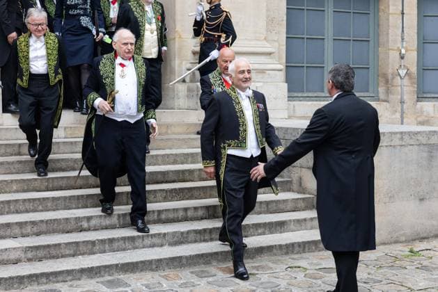 Guy Savoy, French multi-star chef Guy Savoy, has just been officially installed as a member of the Académie des Beaux Arts A ceremony that took place under the dome of the Institut de France, in Paris, France, on May 20, 2026 This is the first time a chef has joined the prestigious institution Julien Sarkissian Bestimage French chef Guy Savoy during his investiture ceremony at the Académie des Beaux Arts in Paris, France, on May 20, 2026 Paris France  Copyright: xJulienxSarkissianx xBestimagexJulienxSarkissianx xBestimagex