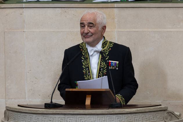 Guy Savoy, French multi-star chef Guy Savoy, has just been officially installed as a member of the Académie des Beaux Arts A ceremony that took place under the dome of the Institut de France, in Paris, France, on May 20, 2026 This is the first time a chef has joined the prestigious institution Julien Sarkissian Bestimage French chef Guy Savoy during his investiture ceremony at the Académie des Beaux Arts in Paris, France, on May 20, 2026 Paris France  Copyright: xJulienxSarkissianx xBestimagexJulienxSarkissianx xBestimagex