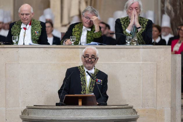 Guy Savoy, French multi-star chef Guy Savoy, has just been officially installed as a member of the Académie des Beaux Arts A ceremony that took place under the dome of the Institut de France, in Paris, France, on May 20, 2026 This is the first time a chef has joined the prestigious institution Julien Sarkissian Bestimage French chef Guy Savoy during his investiture ceremony at the Académie des Beaux Arts in Paris, France, on May 20, 2026 Paris France  Copyright: xJulienxSarkissianx xBestimagexJulienxSarkissianx xBestimagex