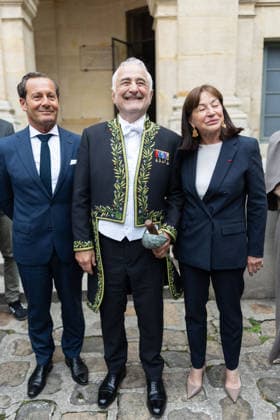 Guy Savoy, French multi-star chef Guy Savoy, has just been officially installed as a member of the Académie des Beaux Arts A ceremony that took place under the dome of the Institut de France, in Paris, France, on May 20, 2026 This is the first time a chef has joined the prestigious institution Julien Sarkissian Bestimage French chef Guy Savoy during his investiture ceremony at the Académie des Beaux Arts in Paris, France, on May 20, 2026 Paris France  Copyright: xJulienxSarkissianx xBestimagexJulienxSarkissianx xBestimagex