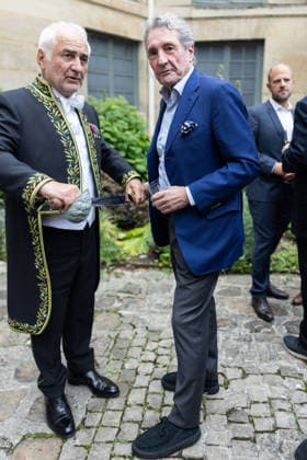 Guy Savoy et Jean Jacques Bourdin Multi-star French chef Guy Savoy has just been officially installed as a member of the Académie des Beaux Arts A ceremony that took place under the dome of the Institut de France, in Paris, France, on May 20, 2026 This is the first time a chef has joined the prestigious institution Julien Sarkissian Bestimage French chef Guy Savoy during his investiture ceremony at the Académie des Beaux Arts in Paris, France, on May 20, 2026 Paris France  Copyright: xJulienxSarkissianx xBestimagexJulienxSarkissianx xBestimagex