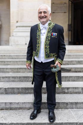 Guy Savoy, French multi-star chef Guy Savoy, has just been officially installed as a member of the Académie des Beaux Arts A ceremony that took place under the dome of the Institut de France, in Paris, France, on May 20, 2026 This is the first time a chef has joined the prestigious institution Julien Sarkissian Bestimage French chef Guy Savoy during his investiture ceremony at the Académie des Beaux Arts in Paris, France, on May 20, 2026 Paris France  Copyright: xJulienxSarkissianx xBestimagexJulienxSarkissianx xBestimagex