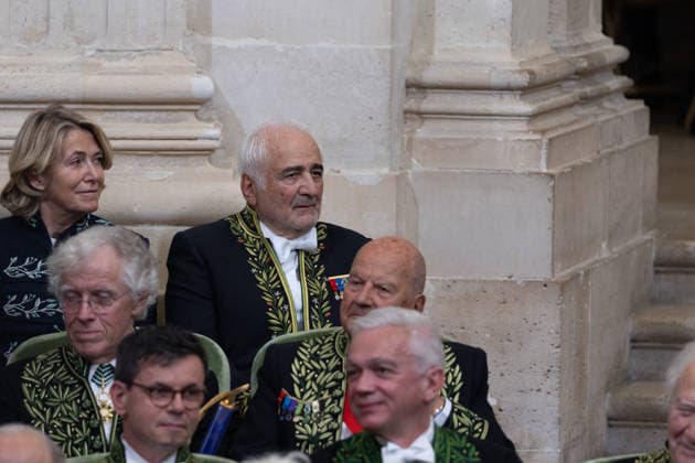 Guy Savoy, French multi-star chef Guy Savoy, has just been officially installed as a member of the Académie des Beaux Arts A ceremony that took place under the dome of the Institut de France, in Paris, France, on May 20, 2026 This is the first time a chef has joined the prestigious institution Julien Sarkissian Bestimage French chef Guy Savoy during his investiture ceremony at the Académie des Beaux Arts in Paris, France, on May 20, 2026 Paris France  Copyright: xJulienxSarkissianx xBestimagexJulienxSarkissianx xBestimagex
