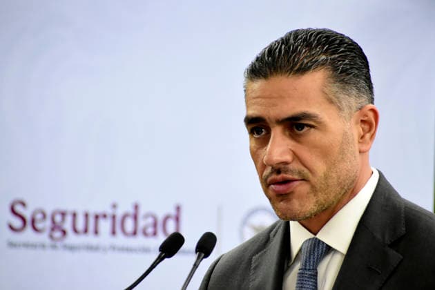 Mexico s Secretary of Security, Omar Garcia Harfuch News Conference Secretary of Security and Citizen Protection, Omar Garcia Harfuch speaks during a press conference about the latest arrests in the State of Morelos, related to extortion and organized crime. on May 20, 2026 in Mexico City, Mexico. (Photo by Luis Barron Eyepix Group). Copyright: xLuisxBarronx xEyepixxGroupx LB_20052026_184553