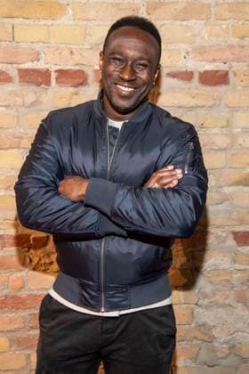 ABB JACOBS- Jerry Kwarteng bei der Sondervorfuehrung des KIno Films Tod meiner Jugend im Kino in der Kulturbrauerei 20.05.2026 in Berlin Berlin Deutschland *** ABB JACOBS Jerry Kwarteng at the special screening of the KIno film Death of My Youth at the cinema in the Kulturbrauerei 20 05 2026 in Berlin Berlin Germany