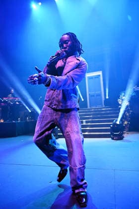 Kojey Radical performing at Royal Albert Hall LONDON, ENGLAND - MAY 20: Kojey Radical (Kwadwo Adu Genfi Amponsah) performing at Royal Albert Hall on May 20, 2026 in London, England. CAP MAR MAR Great Britain UK Copyright: xMartinxHarris CapitalxPicturesx