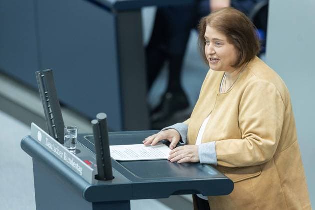 80. Sitzung des Deutschen Bundestages am 21.05.2026 im Plenarsaal des Reichstagsgebäudes in Berlin Bettina Lugk ( MdB Sozialdemokratische Partei Deutschlands SPD ) *** 80th session of the German Bundestag on 21 05 2026 in the plenary chamber of the Reichstag building in Berlin Bettina Lugk MdB Social Democratic Party of Germany SPD xJRx