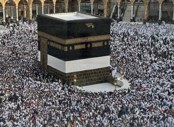 Muslim visit the holy sites ahead of the Hajj pilgrimage in Mecca MECCA, SAUDI ARABIA - MAY 20: Muslim from various countries around the world who come to perform the Hajj, circumambulate the Masjid al-Haram ahead of the Hajj pilgrimage in Mecca, Saudi Arabia on May 20, 2026. Ali Atmaca Anadolu Mecca Saudi Arabia. Editorial use only. Please get in touch for any other usage.  Copyright: x2026xAnadoluxAlixAtmacax