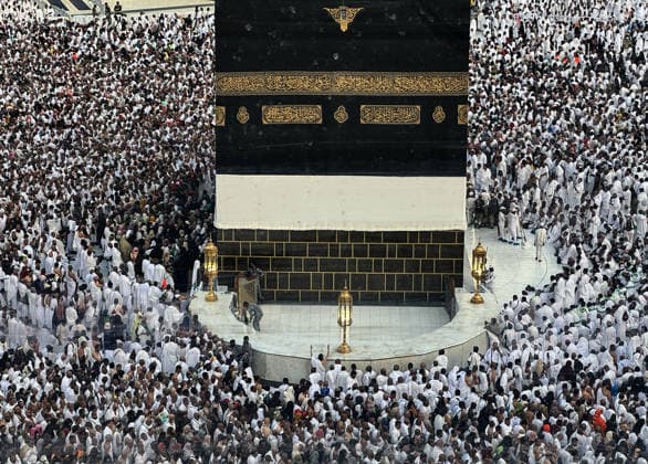 Muslim visit the holy sites ahead of the Hajj pilgrimage in Mecca MECCA, SAUDI ARABIA - MAY 20: Muslim from various countries around the world who come to perform the Hajj, circumambulate the Masjid al-Haram ahead of the Hajj pilgrimage in Mecca, Saudi Arabia on May 20, 2026. Ali Atmaca Anadolu Mecca Saudi Arabia. Editorial use only. Please get in touch for any other usage.  Copyright: x2026xAnadoluxAlixAtmacax