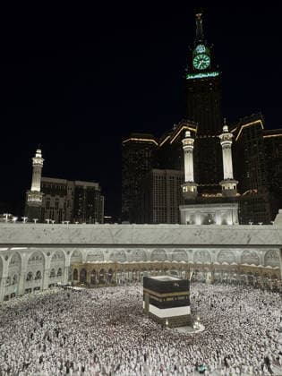 Muslim visit the holy sites ahead of the Hajj pilgrimage in Mecca MECCA, SAUDI ARABIA - MAY 20: Muslim from various countries around the world who come to perform the Hajj, circumambulate the Masjid al-Haram ahead of the Hajj pilgrimage in Mecca, Saudi Arabia on May 20, 2026. Ali Atmaca Anadolu Mecca Saudi Arabia. Editorial use only. Please get in touch for any other usage.  Copyright: x2026xAnadoluxAlixAtmacax