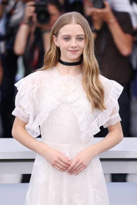 Cannes - Victorian Psycho JD Evie Templeton attending the Photocall of the movie Victorian Psycho during the 79th Cannes Film Festival in Cannes, France on May 21, 2026. Photo by Jerome Domine ABACAPRESS.COM Cannes France  Copyright: xDominexJerome ABACAx