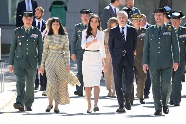 Queen Letizia visits the Civil Guard Officers Academy Queen Letizia and the Minister of the Interior, Fernando Grande Marlaska, visit the Civil Guard Officers Academy in Aranjuez, on May 21, 2026, in Aranjuez Madrid, Spain The event celebrates the 10th Anniversary of the new building where the Academy is located REINA LETIZIA ACADEMIA GUARDIA CIVIL 21 MAY 2026 José Madrid Madrid Madrid Spain  Copyright: xJosÃ xOlivax 7538735
