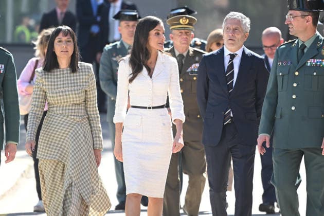 Queen Letizia visits the Civil Guard Officers Academy Queen Letizia and the Minister of the Interior, Fernando Grande Marlaska, visit the Civil Guard Officers Academy in Aranjuez, on May 21, 2026, in Aranjuez Madrid, Spain The event celebrates the 10th Anniversary of the new building where the Academy is located REINA LETIZIA ACADEMIA GUARDIA CIVIL 21 MAY 2026 José Madrid Madrid Madrid Spain  Copyright: xJosÃ xOlivax 7538736