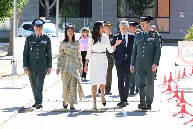Queen Letizia visits the Civil Guard Officers Academy Queen Letizia and the Minister of the Interior, Fernando Grande Marlaska, visit the Civil Guard Officers Academy in Aranjuez, on May 21, 2026, in Aranjuez Madrid, Spain The event celebrates the 10th Anniversary of the new building where the Academy is located REINA LETIZIA ACADEMIA GUARDIA CIVIL 21 MAY 2026 José Madrid Madrid Madrid Spain  Copyright: xJosÃ xOlivax 7538737