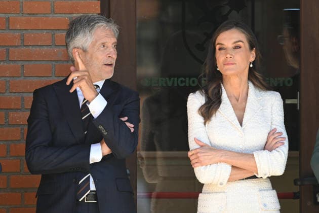 Queen Letizia visits the Civil Guard Officers Academy The Minister of the Interior, Fernando Grande Marlaska, and Queen Letizia visit the Civil Guard Officers Academy in Aranjuez, on May 21, 2026, in Aranjuez Madrid, Spain The event celebrates the 10th Anniversary of the new building in which the Academy is located REINA LETIZIA ACADEMIA GUARDIA CIVIL 21 MAY 2026 José Madrid Madrid Madrid Spain  Copyright: xJosÃ xOlivax 7538742