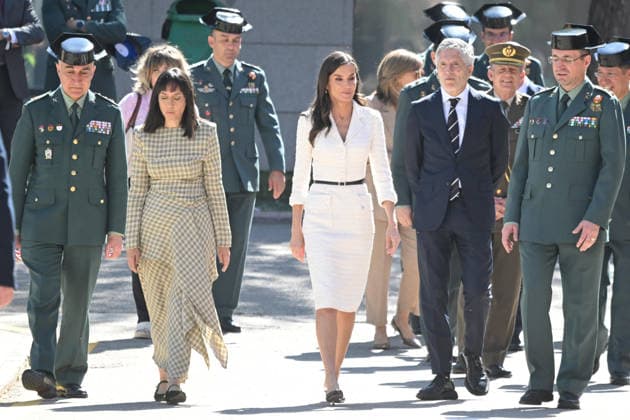 Queen Letizia visits the Civil Guard Officers Academy Queen Letizia and the Minister of the Interior, Fernando Grande Marlaska, visit the Civil Guard Officers Academy in Aranjuez, on May 21, 2026, in Aranjuez Madrid, Spain The event celebrates the 10th Anniversary of the new building where the Academy is located REINA LETIZIA ACADEMIA GUARDIA CIVIL 21 MAY 2026 José Madrid Madrid Madrid Spain  Copyright: xJosÃ xOlivax 7538733