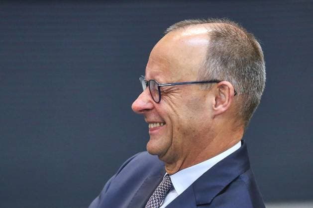 Berlin, Deutschland, 21.05.2026: Deutscher Bundestag: 80. Bundestagssitzung: Bundeskanzler Friedrich Merz (CDU) *** Berlin, Germany, 21 05 2026 German Bundestag 80 Bundestag session Federal Chancellor Friedrich Merz CDU Copyright: xdtsxNachrichtenagenturx dts_119763