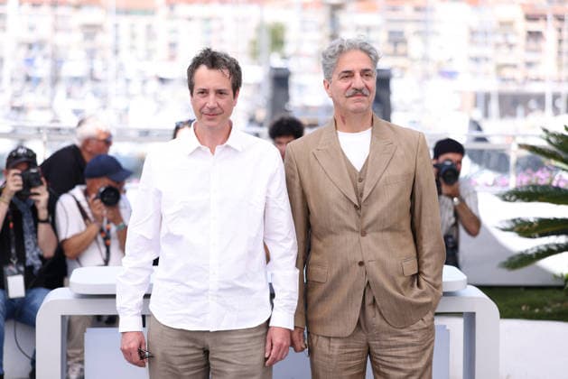 Cannes - La Bataille De Gaulle L Age De Fer Photocall Antonin Baudry, Simon Abkarian posing during the La Bataille De Gaulle: L Age De Fer (De Gaulle: Tilting Iron) photocall at the 79th annual Cannes Film Festival at Palais des Festivals on May 21, 2026 in Cannes, France. Photo by Jerome Domine ABACAPRESS.COM Cannes France  Copyright: xDominexJerome ABACAx