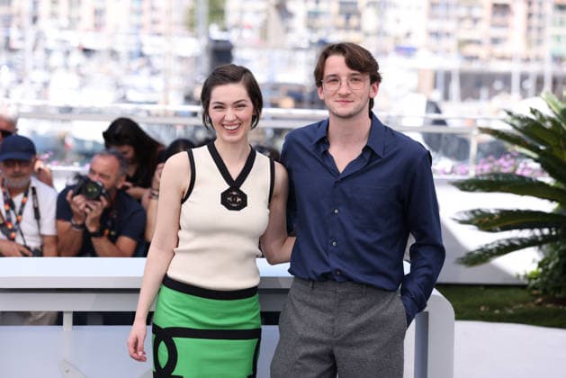 Cannes - La Bataille De Gaulle L Age De Fer Photocall Anamaria Vartolomei, Florian Lesieur posing during the La Bataille De Gaulle: L Age De Fer (De Gaulle: Tilting Iron) photocall at the 79th annual Cannes Film Festival at Palais des Festivals on May 21, 2026 in Cannes, France. Photo by Jerome Domine ABACAPRESS.COM Cannes France  Copyright: xDominexJerome ABACAx
