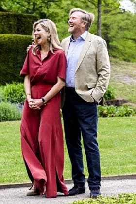 Den Haag, The Netherlands, 2026-05-21 11:47:42 THE HAGUE, 21-05-2026, Clingendael Spring Royal House photo session 2026 at Clingendael in The Hague PHOTO: NLBeeld Patrick van Emst In the photo: King Willem-Alexander and Queen Maxima Credit: NL Beeld Patrick van Emst  Copyright: xx x