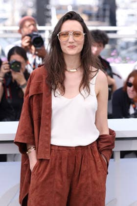 Cannes - Roma Elastica Photocall Martina Scrinzi posing during the Roma Elastica photocall at the 79th annual Cannes Film Festival at Palais des Festivals on May 21, 2026 in Cannes, France. Photo by Jerome Domine ABACAPRESS.COM Cannes France  Copyright: xDominexJerome ABACAx
