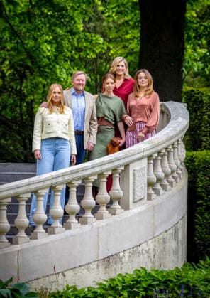 21-05-2026 Clingendaal Queen Maxima and King Willem-Alexander with Princess Amalia and Princess Alexia and Princess Ariane pose for the media during the annual photo session in the Hollandse Tuin in parc Clingendael in The Hague. Â  Copyright: xPPEx
