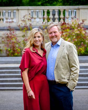 21-05-2026 Clingendaal Queen Maxima and King Willem-Alexander pose for the media during the annual photo session in the Hollandse Tuin in parc Clingendael in The Hague. Â  Copyright: xPPEx
