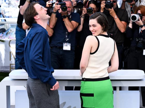 IPA84929700 - Cannes, 79th Cannes Film Festival 2025 - day 10.photocall of La Bataille De Gaulle: L Ã‚ge De Fer (De Gaulle: Tilting Iron). In the photo Anamaria Vartolomei, Florian Lesieur  Copyright: xAlbertoxTerenghix xPoolxPhotoxEventsx07x 84929700