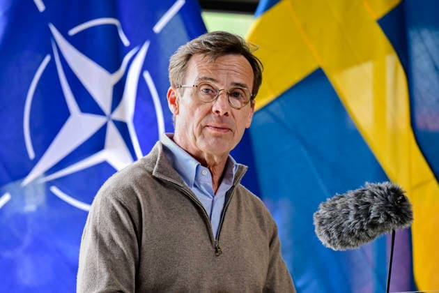Ulf Kristersson, Prime Minister of Sweden, hold a press conference with NATO Secretary General during a visit to the Swedish Civil Defence and Resilience Agency in Revinge, Lund, in Sweden on May 21, 2026, as part of the NATO meeting in Helsingborg, Sweden, May 21-22 2026. REVINGE SWEDEN x50090x *** Ulf Kristersson, Prime Minister of Sweden, hold a press conference with NATO Secretary General during a visit to the Swedish Civil Defence and Resilience Agency in Revinge, Lund, in Sweden on May 21, 2026, as part of the NATO meeting in Helsingborg, Sweden, May 21 22 2026 REVINGE SWEDEN x50090x  Copyright: xJohanxNilsson TTx NATO FOREIGN MINISTERS MEETING SWEDEN 4rVCCa6JWZw