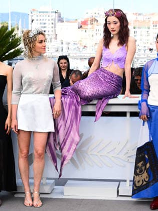 IPA84930739 - Cannes, 79th Cannes Film Festival 2025 - day 10.photocall of Titanic Ocean. In the photo Konstantina Kotzamani, Arisa Sasaki  Copyright: xAlbertoxTerenghix xPoolxPhotoxEventsx07x 84930739