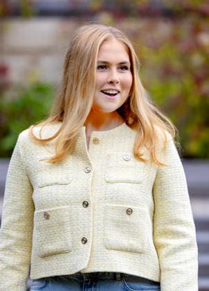 21-05-2026 Clingendaal Princess Amalia pose for the media during the annual photo session in the Hollandse Tuin in parc Clingendael in The Hague. Â  Copyright: xPPEx