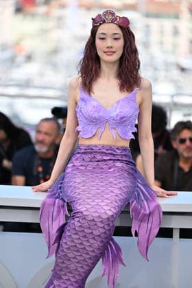 79th Cannes Film Festival: Titanic Ocean photocall CANNES, FRANCE - MAY 21: Japanese actress Arisa Sasaki poses during a photocall for the film Titanic Ocean at the 79th edition of the Cannes Film Festival in Cannes, France on May 21, 2026. Mustafa Yalcin Anadolu Cannes France. Editorial use only. Please get in touch for any other usage.  Copyright: x2026xAnadoluxMustafaxYalcinx