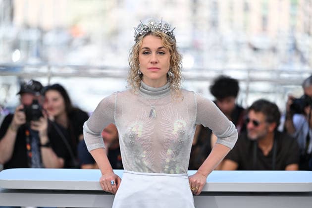 79th Cannes Film Festival: Titanic Ocean photocall CANNES, FRANCE - MAY 21: Greek director and screenwriter Konstantina Kotzamani poses during a photocall for the film Titanic Ocean at the 79th edition of the Cannes Film Festival in Cannes, France on May 21, 2026. Mustafa Yalcin Anadolu Cannes France. Editorial use only. Please get in touch for any other usage.  Copyright: x2026xAnadoluxMustafaxYalcinx