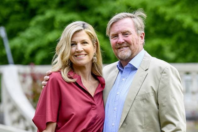 Den Haag, The Netherlands, 2026-05-21 11:48:28 THE HAGUE, 21-05-2026, Clingendael Spring Royal House photo session 2026 at Clingendael in The Hague PHOTO: NLBeeld Patrick van EmstIn the photo: King Willem-Alexander and Queen Maxima Credit: NL Beeld Patrick van Emst  Copyright: xx x