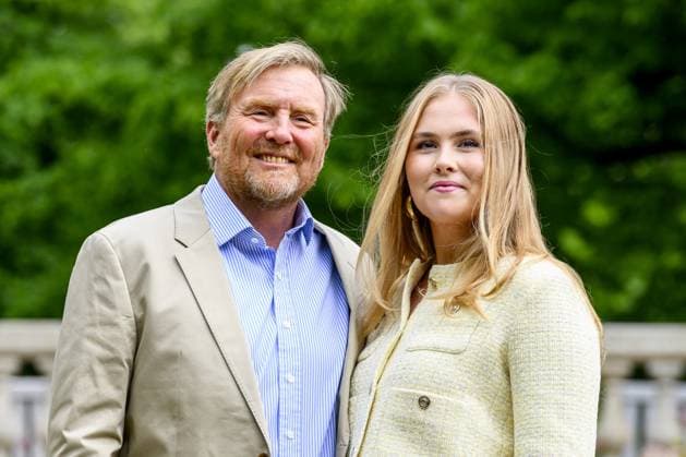 King Willem-Alexander And Princess Amalia At Royal House Spring Photo Session - The Hague King Willem-Alexander and Princess Amalia attend the Royal House Spring Photo Session 2026 at Clingendael in The Hague, Netherlands on May 21, 2026. Photo by Bruno Press ABACAPRESS.COM The Hague Netherlands  Copyright: xBrunoxPress ABACAx