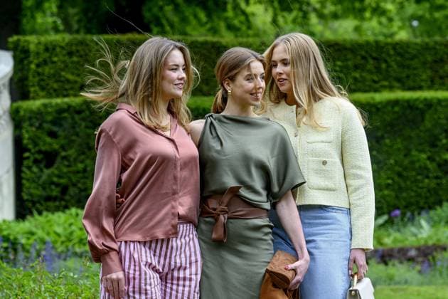 Princess Amalia Princess Ariane Princess Alexia At Clingendael Spring Royal House Photo Session - The Hague Princess Amalia, Princess Ariane and Princess Alexia attend the Clingendael Spring Royal House photo session 2026 at Clingendael in The Hague, Netherlands on May 21, 2026. Photo by Bruno Press ABACAPRESS.COM The Hague Netherlands  Copyright: xBrunoxPress ABACAx