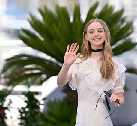 Entertainment Bilder des Tages 79th Cannes Film Festival: Victorian Psycho photocall CANNES, FRANCE - MAY 21: British actress Evie Templeton poses during a photocall for the film Victorian Psycho at the 79th edition of the Cannes Film Festival in Cannes, France on May 21, 2026. Mustafa Yalcin Anadolu Cannes France. Editorial use only. Please get in touch for any other usage.  Copyright: x2026xAnadoluxMustafaxYalcinx