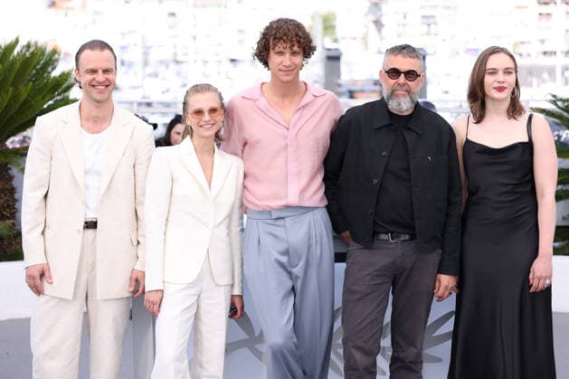 Cannes - Ulya JD Kaspars Dumburs, Madara Vilcuka, Karlis Arnolds Avots and Darta Cirule posing during the Ulya photocall at the 79th annual Cannes Film Festival at Palais des Festivals on May 21, 2026 in Cannes, France. Photo by Jerome Domine ABACAPRESS.COM Cannes France  Copyright: xDominexJerome ABACAx