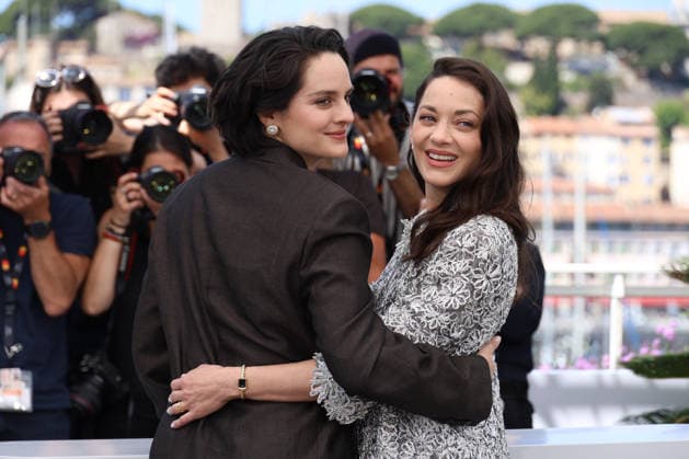 79ème Festival International du Film de Cannes Photocall with cast of the film Roma elastica 79th Cannes Film Festival Photocall with cast of the film Roma elastica Noemie Merlant and Marion Cotillard 456588 2026 05 21 Cannes France  Copyright: xIsabellexVautierx xStarfacex STAR_456588_021