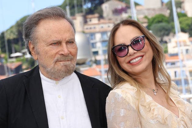79ème Festival International du Film de Cannes Photocall with cast of the film Roma Elastica 79th Cannes Film Festival Photocall with cast of the film Roma elastica Franco Nero and Ornella Muti 456588 2026 05 21 Cannes France  Copyright: xIsabellexVautierx xStarfacex STAR_456588_042