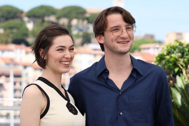 79ème Festival International du Film de Cannes Photocall du film La bataille De Gaulle lâge de fer 79th Cannes Film Festival Photocall with cast of the film La bataille De Gaulle lage de fer Anamaria Vartolomei and Florian Lesieur 456589 2026 05 21 Cannes France  Copyright: xIsabellexVautierx xStarfacex STAR_456589_014