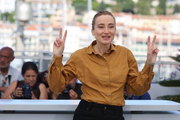 May 21, 2026, Cannes, France: Sandrine Blancke poses at the photocall of Notre Salut (A Man of his Time) during the 79th Cannes Film Festival at Palais des Festivals in Cannes, France, on 20 May 2026. Photo: Cannes France - ZUMAm179 20260521_zep_m179_035 Copyright: xAlecxMichaelx