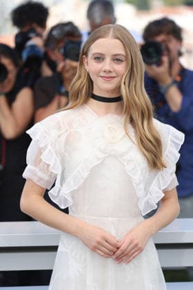 May 21, 2026, Cannes, France: Evie Templeton poses at the photocall of Victorian Psycho during the 79th Cannes Film Festival at Palais des Festivals in Cannes, France, on 20 May 2026. Photo: Cannes France - ZUMAm179 20260521_zep_m179_007 Copyright: xAlecxMichaelx