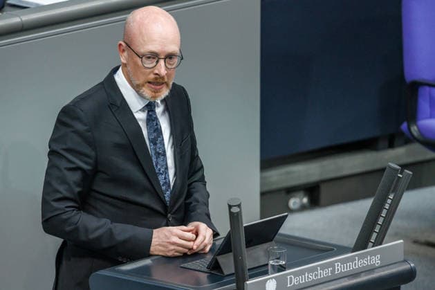 Bundestag Christian Pegel (BRat) im Deutschen Bundestag am 21.05.26 in Berlin. Berlin Berlin Deutschland Bundestag *** Bundestag Christian Pegel BRat in the German Bundestag on 21 05 26 in Berlin Berlin Berlin Germany Bundestag