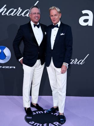 IPA84939249 - Cannes, 79th Cannes Film Festival 2025 - evening 10. amfAR Gala. Pictured: Andrew Saffir and Daniel Benedict  Copyright: xTerenghi Ipa-Agency.netx xPoolxPhotoxEventsx07x 84939249
