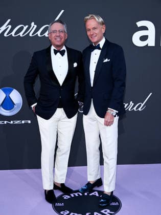 IPA84939251 - Cannes, 79th Cannes Film Festival 2025 - evening 10. amfAR Gala. Pictured: Andrew Saffir and Daniel Benedict  Copyright: xTerenghi Ipa-Agency.netx xPoolxPhotoxEventsx07x 84939251