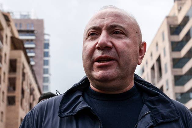 ARMENIA, YEREVAN - MAY 21, 2026: Andranik Tevanyan, a candidate to the National Assembly of Armenia from the Prosperous Armenia Party Yerevan Armenia  - ZUMAt113 20260521_zaa_t113_261 Copyright: xAlexanderxPatrinx
