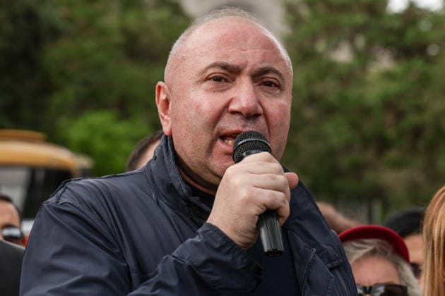 ARMENIA, YEREVAN - MAY 21, 2026: Andranik Tevanyan, a candidate to the National Assembly of Armenia from the Prosperous Armenia Party Yerevan Armenia  - ZUMAt113 20260521_zaa_t113_275 Copyright: xAlexanderxPatrinx